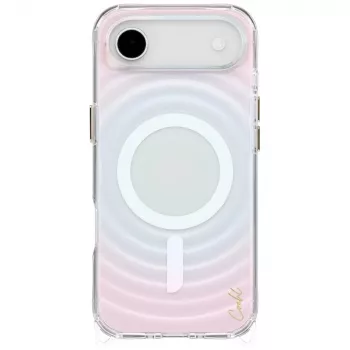 UNIQ Coehl Vela apvalks iPhone Air ar magnētisko uzlādi, opāla krāsā