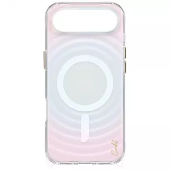 UNIQ Coehl Vela apvalks iPhone Air ar magnētisko uzlādi, opāla krāsā