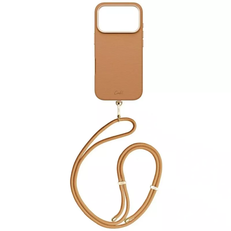 UNIQ Coehl Mirelle Magnetic Charging Case for iPhone 17 Pro - Brown