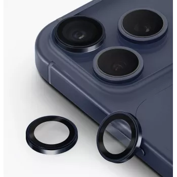 UNIQ Optix Prime Camera Lens Protector for iPhone 17 Pro / 17 Pro Max / 15 Pro / 15 Pro Max with Applicator - Silver
