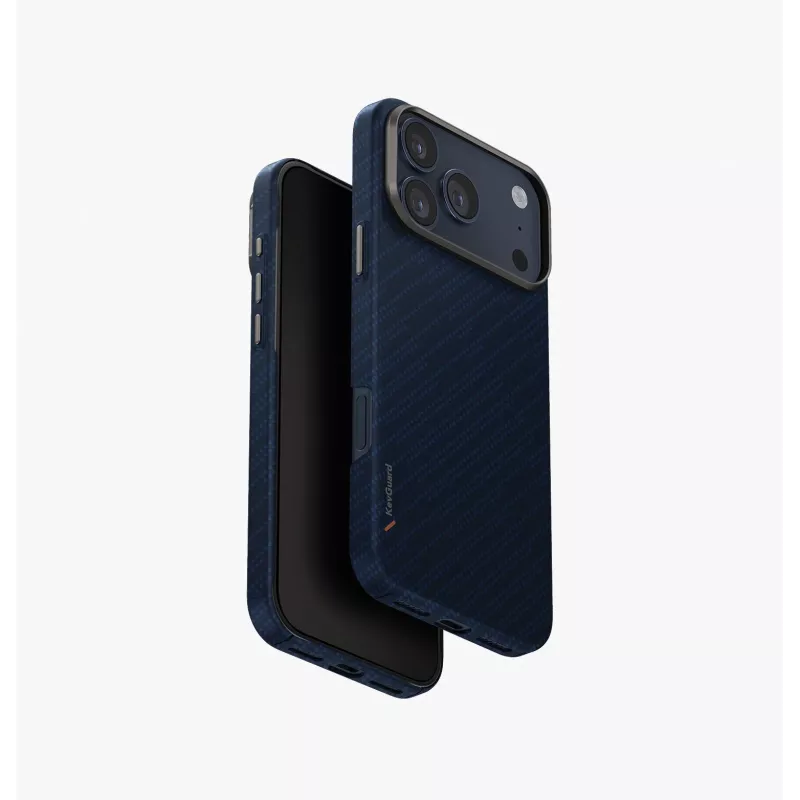 UNIQ Keva EDGE Case for iPhone 17 Pro Max MagClick Charging Orange