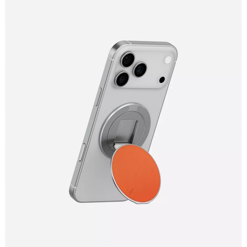 UNIQ Grivix Classic 360 Mount&Grip Stand Magnetic Phone Grip & Stand Steel Grey