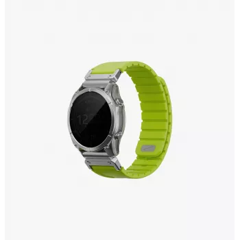UNIQ Fluo Smart-Fit Silikona Pulksteņa Siksniņa Garmin 26mm - Oranža