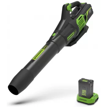 Greenworks 60V bezvadu aksiālā lapu pūtējs GD60AB (tikai instruments)