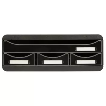 Exacompta TOOLBOX MINI 4 atvilktņu bloks A4, 355 x 270 x 134 mm, melns (319714D)