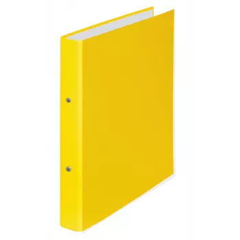 Donau Elektronik Ring Binder 2 Rings Yellow 3.5 cm DIN A4