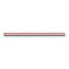 ARISTO Triangular Scale F, White (AR23701EB)