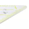 ARISTO Geodreieck 2 Set Square 80 cm Transparent Plexiglas