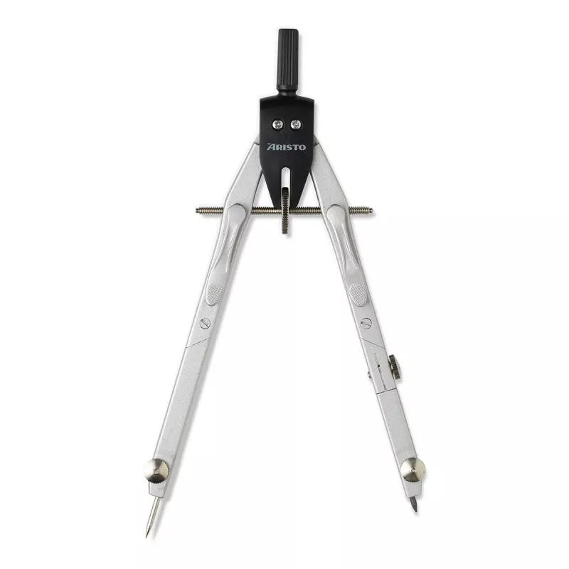 ARISTO GEO-TEC Zīmēšanas cirkulis Melns (AR80078)