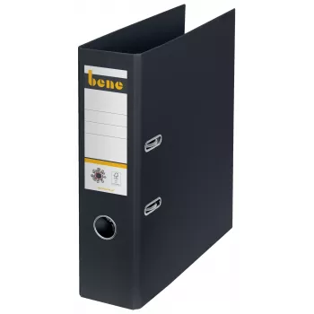 Bene No.1 File Black Cardboard 8.0 cm A4