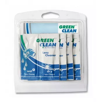 GREEN CLEAN Wet & Dry Cleaning Wipes Set - 10 Packs (20 Wipes)
