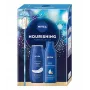 NIVEA SET Nourishing Moments Of Joy Creme Care Shower Gel 250ml + Rich Nourishing Body Milk 250ml