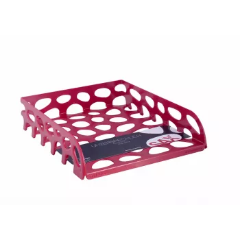 SAX Voronoi dokumentu paplāte sarkana DIN C4