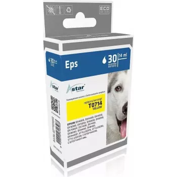 ASTAR Yellow Compatible Ink Cartridge (Alternative to Epson T0714)