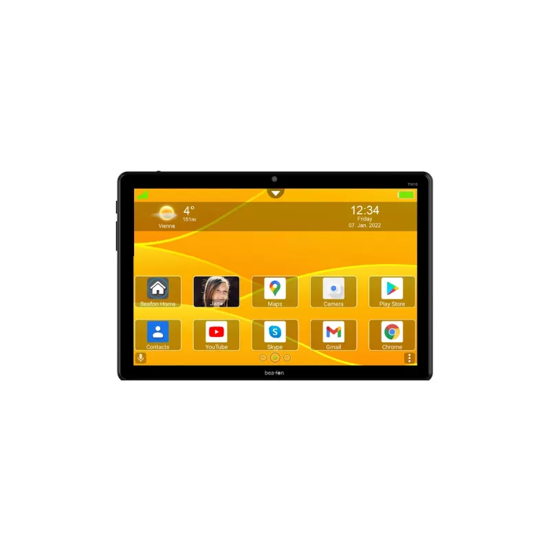 Bea-fon TAB-Lite TW10 - Planšetdators - Android 11 - 32 GB - 25.7 cm (10.1 collu) - Melns