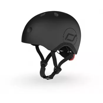 Scoot & Ride Kask M-L Black