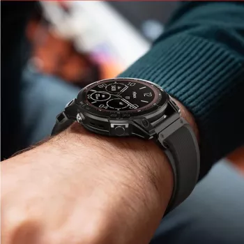 TECH-PROTECT Nylon siksniņa Garmin Fenix 3 / 5X / 3HR / 5X Plus / 6X / 6X Pro / 7X Melna/Oranža