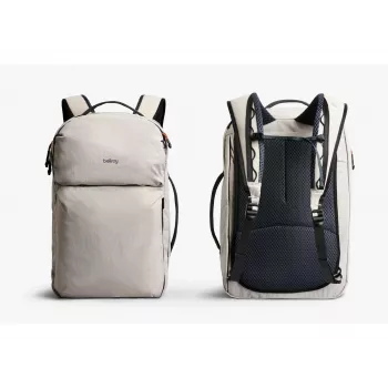 Bellroy Lite Travel Pack 30L ceļojumu mugursoma ar klēpjdatora kabatu (Ash)