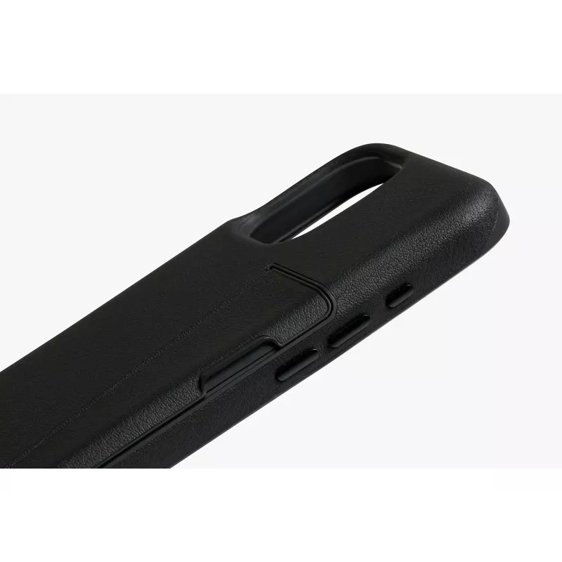 Bellroy Leather Card Case for iPhone 16, Black