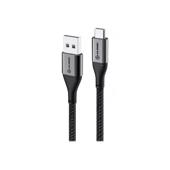 ALOGIC Super Ultra USB-C to USB-A Cable 1m Black