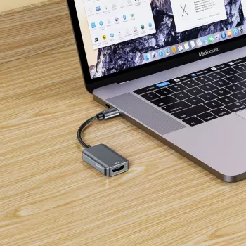 TECH-PROTECT ULTRABOOST Adapter USB-C to HDMI 4K 60Hz Black