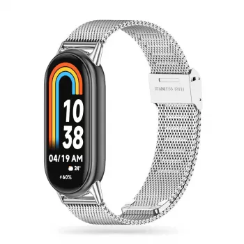 TECH-PROTECT Milanese siksniņa Xiaomi Smart Band 8 / 9 / NFC - Sudraba