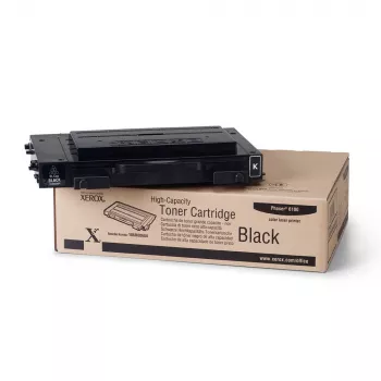 Xerox High-Capacity Phaser 6100 Black Toner Cartridge (OEM, 5,000 Pages)