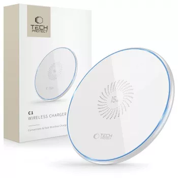 TECH-PROTECT QI15W-C1 Wireless Charger 15W White