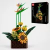 Mould King Birds of Paradise Flower Bouquet 10024 Building Block Set (1608 Pieces)