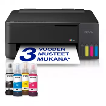Epson EcoTank ET-1910 Daudzfunkciju tintes printeris - krāsu, drukāt, skenēt, kopēt - A4, Legal - līdz 11 lpp/min - 100 lapu padeve - Wi-Fi