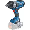 BOSCH Professional BITURBO GDS 18V-1050 HC Bezvadu Triecienuzgriežņu Atslēga, 3/4 inch Kvadrāts, 18V, Solo (Zils/Melns, Bluetooth, L-BOXX)