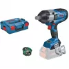 BOSCH Professional BITURBO GDS 18V-1050 HC Bezvadu Triecienuzgriežņu Atslēga, 3/4 inch Kvadrāts, 18V, Solo (Zils/Melns, Bluetooth, L-BOXX)