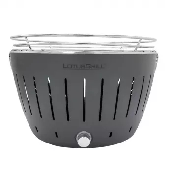 LotusGrill G340 Galda ogles grils 32 cm antracīts ar USB