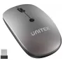 Unitek SlimTrack T060AGY01 bezvadu optiskā pele, 2.4 GHz, pelēka