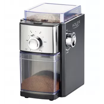 Adler AD 4448 kafijas dzirnaviņas 300 W melna