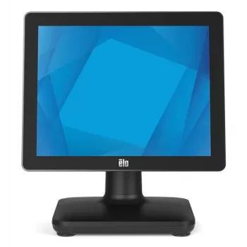 Elo Touch Solutions EloPOS System i3 - 15.6 collu All-in-One POS terminālis ar statīvu un I/O centrmezglu, Intel Core i3, 8GB RAM, 128GB SSD, PCAP skārienekrāns, Windows 10 IoT, Melns