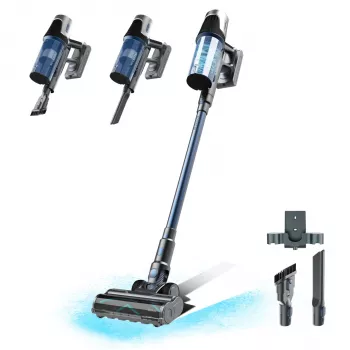 CECOTEC Conga Rockstar RS50 Bezvadu Stieņu Putekļsūcējs, Melns/Tirkīza