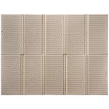 Beaba 915074 Divpusējā rotaļu paklājiņš 200 x 150 cm Arch Brown