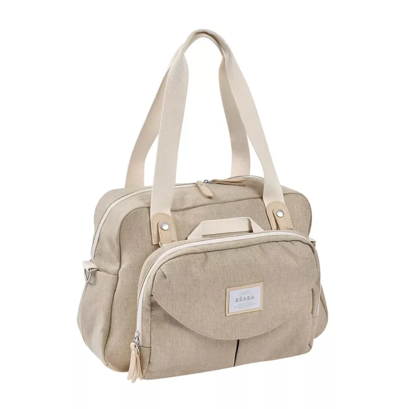 Beaba Geneva II Eco Changing Bag Heather Gazelle