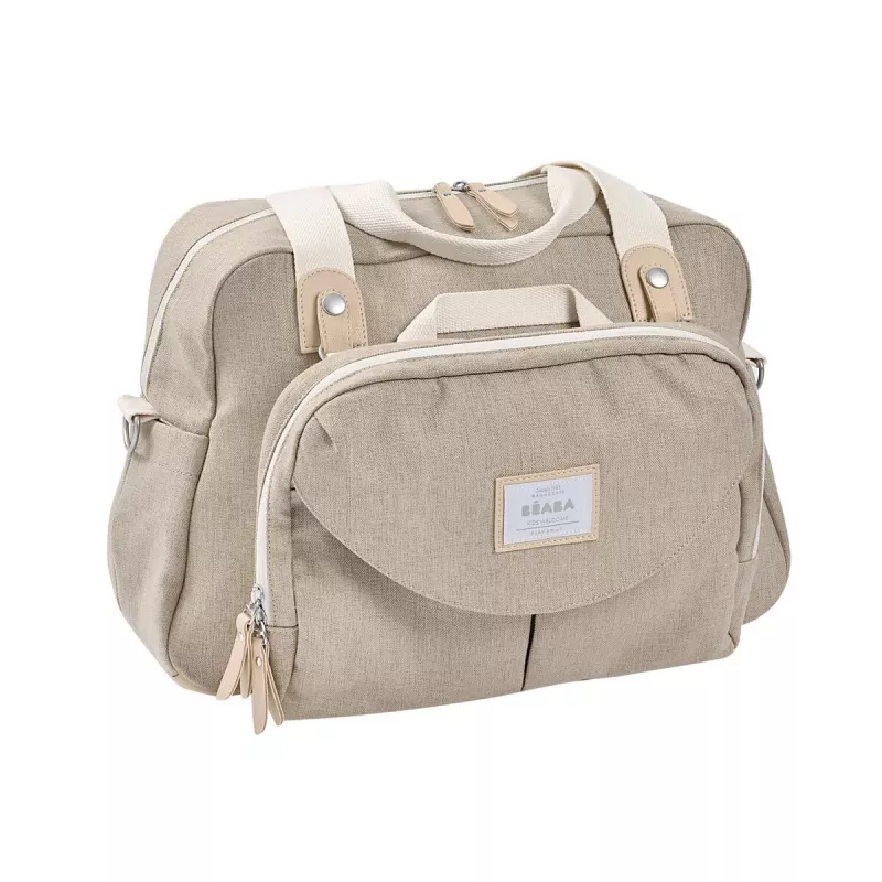 Beaba Geneva II Eco Changing Bag Heather Gazelle