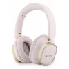 Guess Bluetooth Over-Ear Headphones ENCRectangle Metal Script Pink
