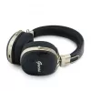 Guess Over-Ear Bluetooth austiņas ar ENC, Metal 4G Script Logo, Melnas