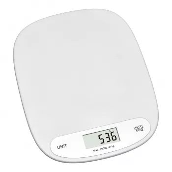 TFA 50.2003.02 digitālie virtuves svari, 5 kg, balti, sienas stiprinājums