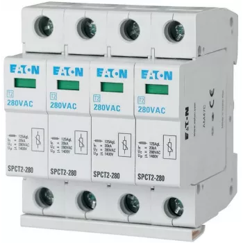 EATON SPCT2-280/4 Type 2 Pārsprieguma aizsardzības ierīce 4-polu 20/40kA 1.4kV