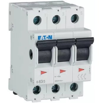 Eaton Galvenais Slēdzis Pelēks 3-Polu 63A 230V/AC, 415V/AC 276276