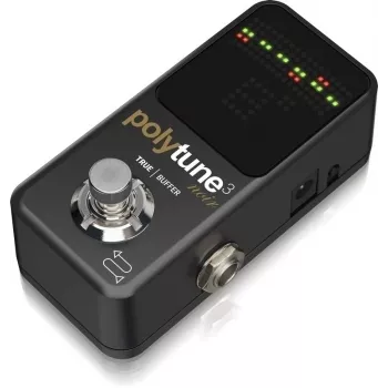 TC Electronic Polytune 3 Noir Polifoniskais skaņotāja pedālis