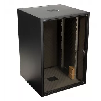 EFB Elektronik OFFICE Network Cabinet 18U 19 inch 600x900x900 mm Jet Black RAL 9005