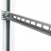 EFB Elektronik C-Profile Rail for Cable Support, Depth 800 mm, Galvanized Steel, Silver