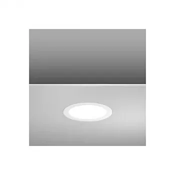 RZB LED Toledo Flat 18W/840 4000K Neitrāli balta griestu/sienas virsmas montāžas lampa IP44 balta