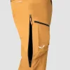 Salewa Sella 3L PTX Pant - Golden Brown - Size S